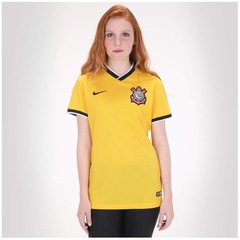 Camisa Nike Corinthians III s/nº Torcedor - Feminina - Foto 3