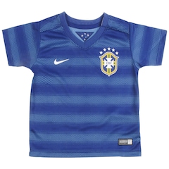 Camisa  do Brasil Azul Nike Torcedor 2014 s/n° - Baby - Foto 1