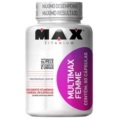 Multimax Femme 60 Cáps - Max Titanium - Foto 1