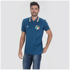 Camisa adidas Seleção Itália Retrô - Masculina - Foto 2