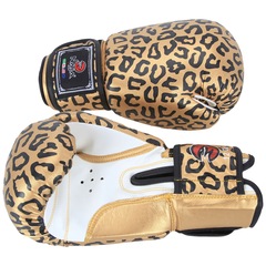 Kit de Boxe Naja Onça Com Luva 12OZ Bandagem e Protetor Bucal - Foto 3