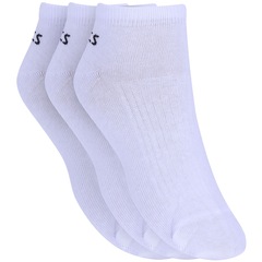 Meia Asics Sports Low Cut Kit com 3 Pares - Adulto - Foto 3