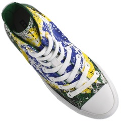 Tênis Converse All Star CT AS Print Hi Brasil – Masculino - Foto 9