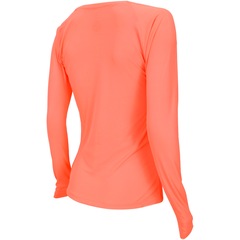 Camiseta Manga Longa com Proteção Solar UV50+ Oxer Custom - Feminina - Foto 8