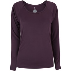 Camiseta Manga Longa com Proteção Solar UV50+ Oxer Custom - Feminina - Foto 1