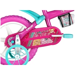 Bicicleta Caloi Barbie - Aro 12 - Freio a Tambor - Feminina - Infantil - Foto 2