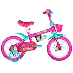 Bicicleta Caloi Barbie - Aro 12 - Freio a Tambor - Feminina - Infantil - Foto 1