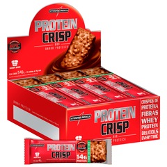 Barra de Proteína Integralmédica Protein Crisp - Doce de Coco - 12 Unidades - Foto 1