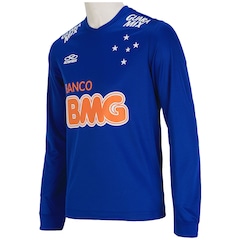 Camisa do Cruzeiro Manga Longa I 2014  nº10 Olympikus - Foto 3