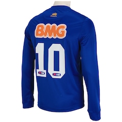 Camisa do Cruzeiro Manga Longa I 2014  nº10 Olympikus - Foto 4