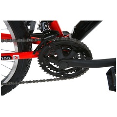 Bicicleta Oxer FS100 - Aro 26 - Freio V-Brake - Câmbio Traseiro Shimano - 21 Marchas - Foto 6