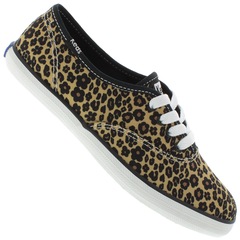 Tênis Keds Champion Leopard – Feminino - Foto 1