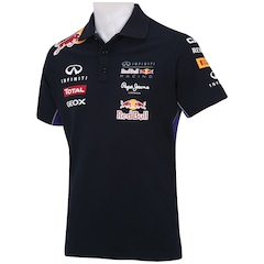 Camisa Polo Red Bull Racing Linha Oficial - Masculina - Foto 3
