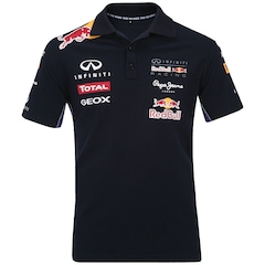 Camisa Polo Red Bull Racing Linha Oficial - Masculina - Foto 1