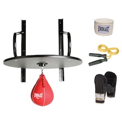 Punching Ball Everlast Kit Completo Com Luva, Bandagem e Corda - Foto 1