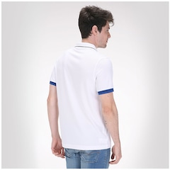 Camisa Polo Lacoste Slim Fit - Masculina - Foto 4