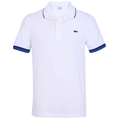 Camisa Polo Lacoste Slim Fit - Masculina - Foto 6