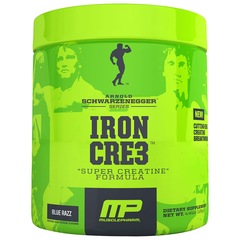 Creatina Muscle Pharm Arnold Iron Cre3 - 126g - Sabor Framboesa - Foto 1
