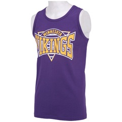 Camiseta Regata New Era Triangle Minnesota Vikings - Masculina - Foto 3