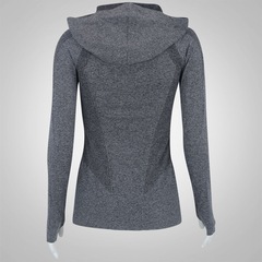Camiseta Manga Longa com Capuz Oxer Seamless - Feminina - Foto 2