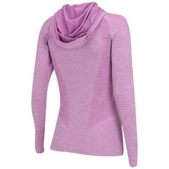 Camiseta Manga Longa com Capuz Oxer Seamless - Feminina - Foto 4