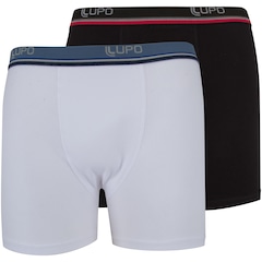 Kit de Cueca Boxer Lupo com 2 Unidades - Adulto - Foto 3