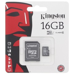 Cartão de Memória Micro SD 16 GB Kingston - Foto 1