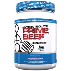 Proteína de Carne BPI Sports Prime Beef - Morango - 909g - Foto 1