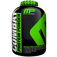 Whey Protein Muscle Pharm Combat Protein Powder - Frutas Vermelhas - 2,26Kg - Foto 1