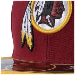 Boné Aba Reta New Era Washington Redskins NFL - Fechado - Adulto - Foto 3
