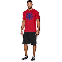 Camiseta Under Armour Spiderman - Masculina - Foto 6