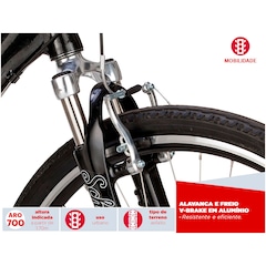 Bicicleta Schwinn Chicago Aro 700c - V-Brake - Câmbios Shimano - 21 Marchas - Masculina - Foto 3