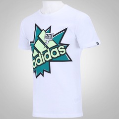 Camiseta adidas 90S Fresh Logo - Masculina - Foto 3