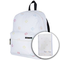 Mochila Fila For Fun com Caderno Espiral - Foto 1