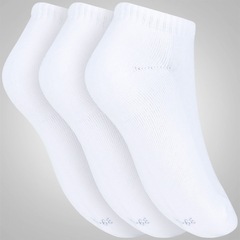 Meia Oxer Sapatilha Kit com 3 pares 39-44 - Adulto - Foto 2