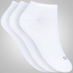 Meia Oxer Sapatilha Kit com 3 pares 39-44 - Adulto - Foto 1