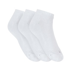 Kit de Meias Oxer Sapatilha com 3 Pares - 34 a 38 - Adulto - Foto 1