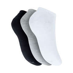 Kit de Meias Oxer Sapatilha com 3 Pares - 34 a 38 - Adulto - Foto 2