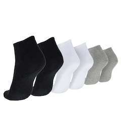 Kit de Meias Sapatilha Oxer com 3 Pares - 39 a 44 - Adulto - Foto 2