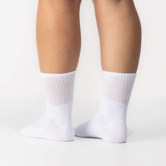 Kit 3 Pares de Meias Atoalhadas Cano Médio Tamanho 34 - 38 Casual Oxer Adulto - Foto 8