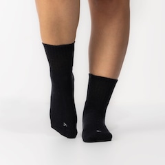 Kit 3 Pares de Meias Atoalhadas Cano Médio Tamanho 34 - 38 Casual Oxer Adulto - Foto 9