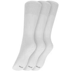 Kit de Meias Cano Alto Oxer com 3 Pares - 39 a 44 - Adulto - Foto 1