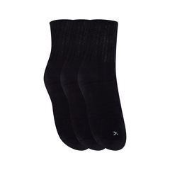 Kit de Meias Cano Alto Oxer com 3 Pares - 39 a 44 - Adulto - Foto 1