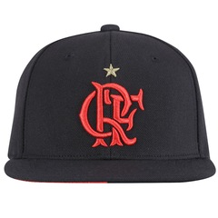 Boné Aba Reta adidas Flamengo Hino 2015 - Snapback - Adulto - Foto 1