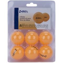 Kit de Bola de Tênis de Mesa Bel Fix - 6 Bolinhas - Foto 1