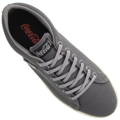 Tênis Coca-Cola Vulcan Canvas - Masculino - Foto 9