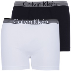 Cueca Calvin Klein Low Rise T Sem Costura Kit com 2 - Adulto - Foto 3
