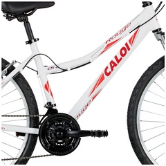 Bicicleta Caloi Rouge - Aro 26 - Freio V-Brake - 21 Marchas - Feminina - Foto 2