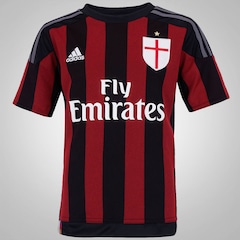 Camisa Milan I 15/16 adidas - Infantil - Foto 1
