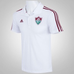 Camisa Polo do  Fluminense adidas - Masculina - Foto 3